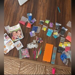 Colorful Loom Band Kit with Tools